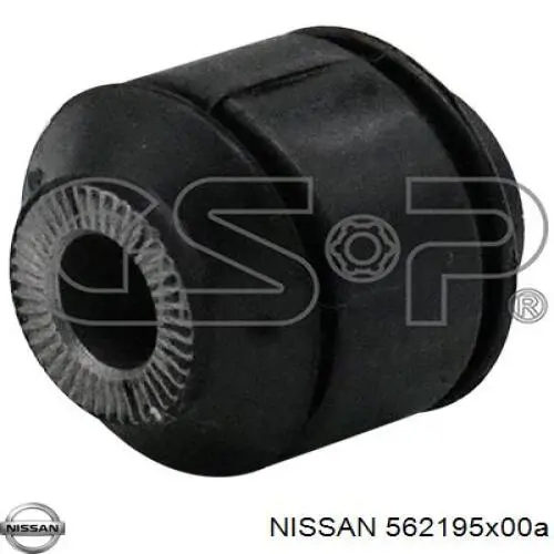 Silentblock de amortiguador delantero Nissan 562195X00A