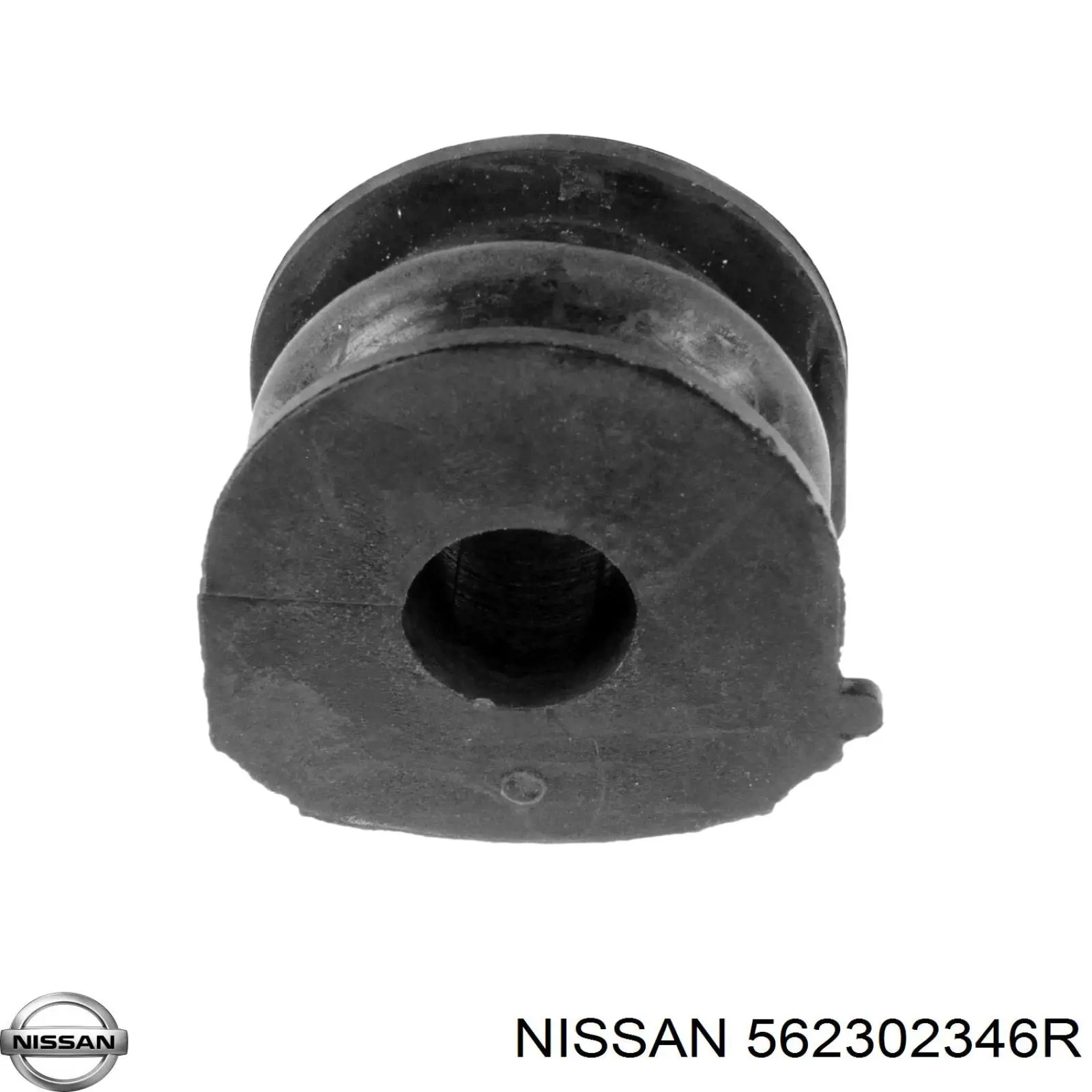 562302346R Nissan casquillo de barra estabilizadora trasera