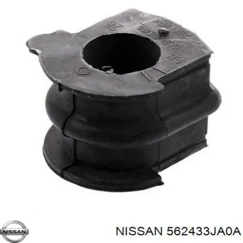 562433JA0A Nissan casquillo de barra estabilizadora trasera