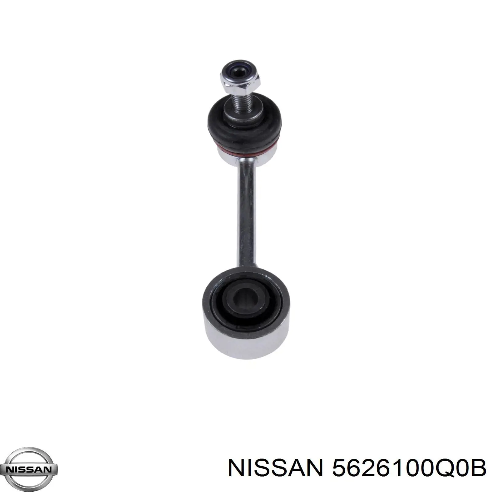 5626100Q0B Nissan soporte de barra estabilizadora trasera