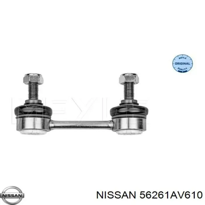 56261AV610 Nissan soporte de barra estabilizadora trasera