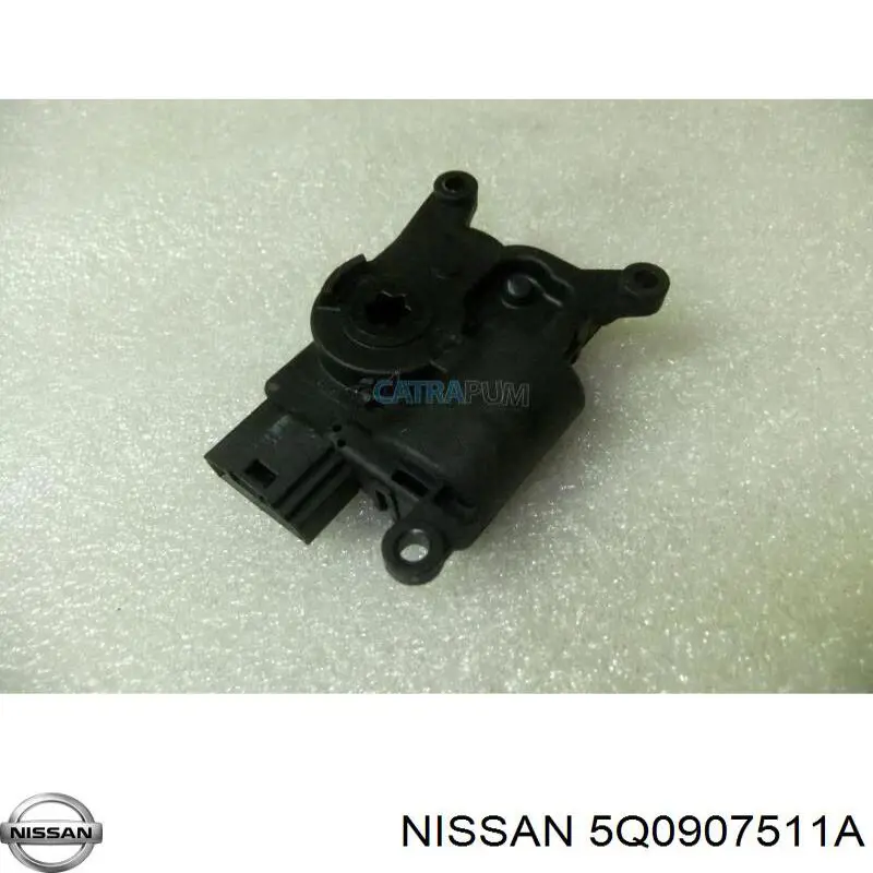 5Q0907511A Nissan elemento de reglaje, válvula mezcladora