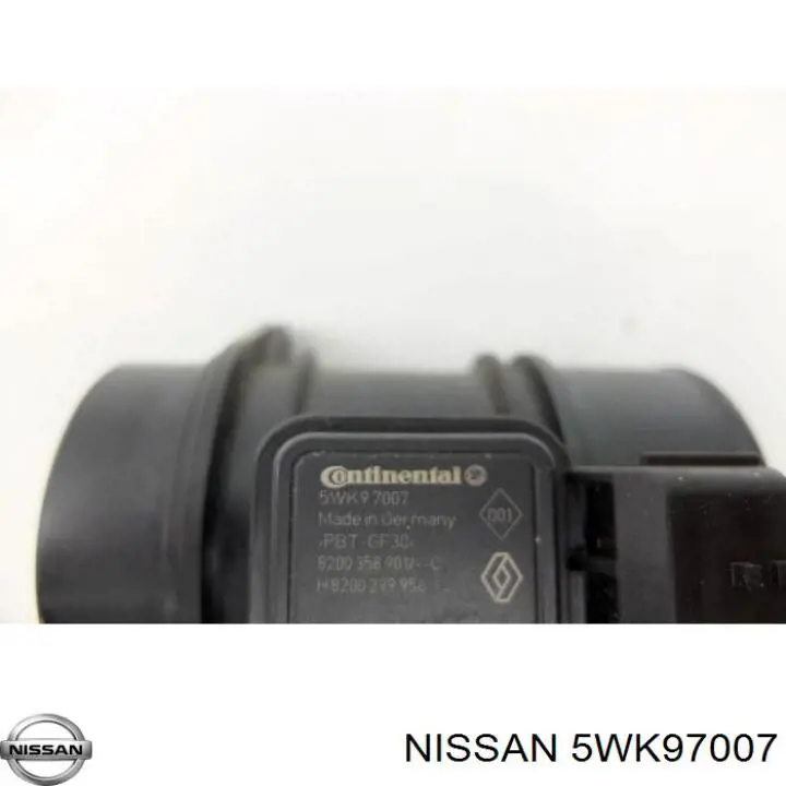 5WK97007 Nissan caudalímetro