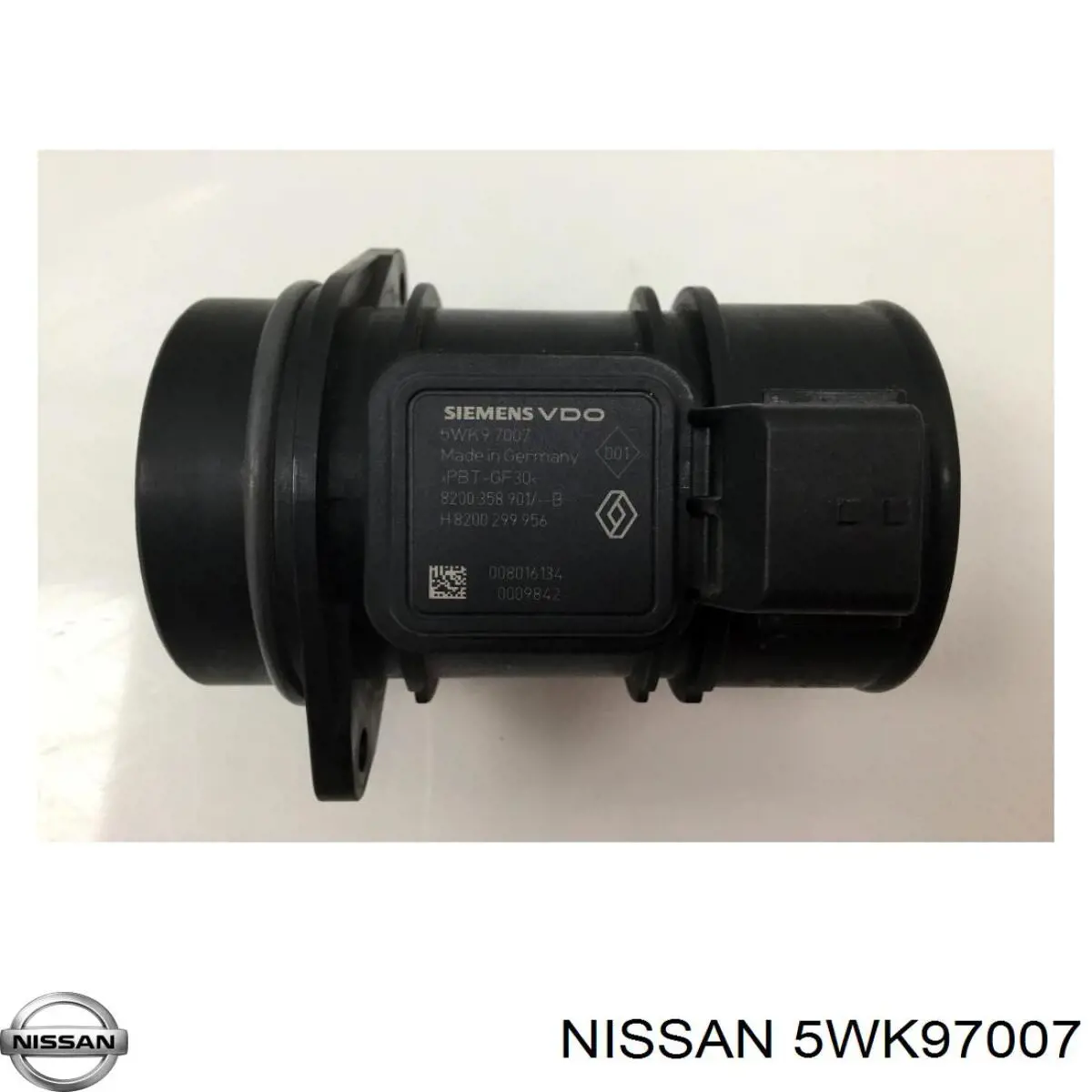 Comprar 5WK97007 Nissan/Infiniti Sensor de masa de aire