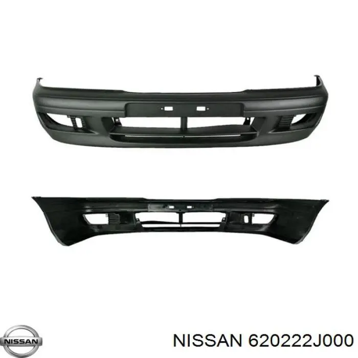 620222J000 Nissan/Infiniti Paragolpes delantero