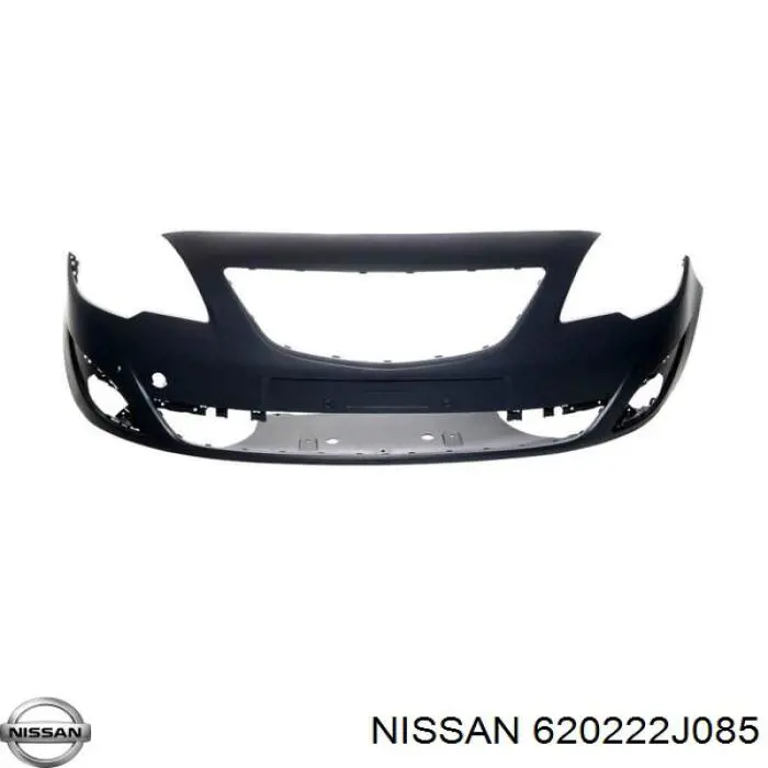 DS1101600 Nissan paragolpes delantero