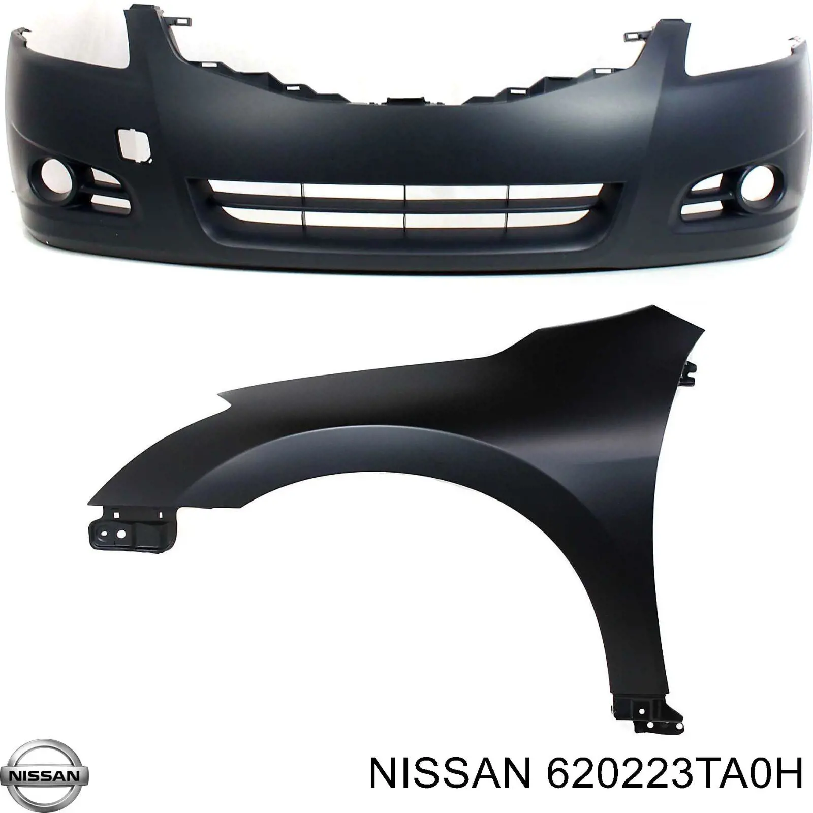 Paragolpes delantero para Nissan Altima L33 