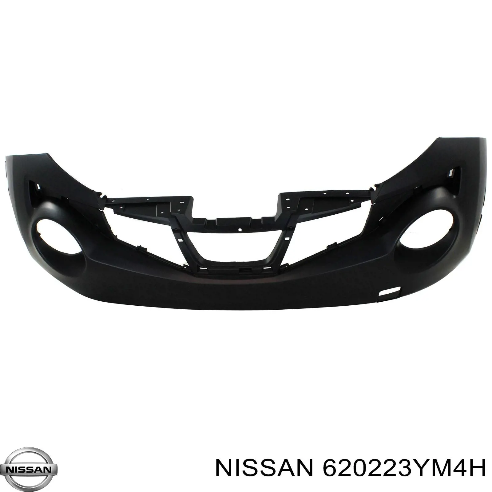 620223YM4H Nissan parachoques delantero, parte superior