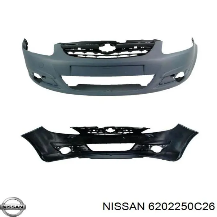  Paragolpes Nissan Sunny 3