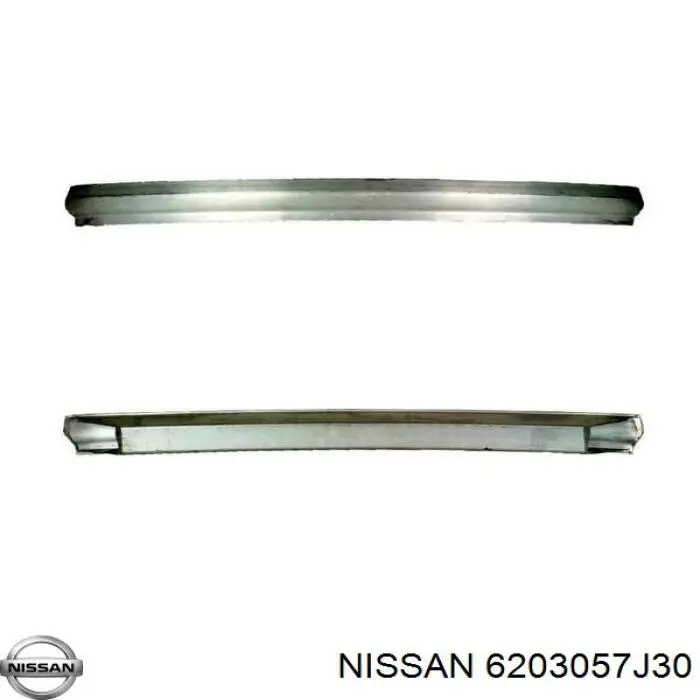 6203057J30 Nissan/Infiniti Refuerzo parachoque delantero