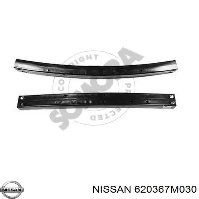 Refuerzo de parachoques delantero Nissan Almera II sedán (N16) (2000 - 2006) precio, desde 61,54 EUR