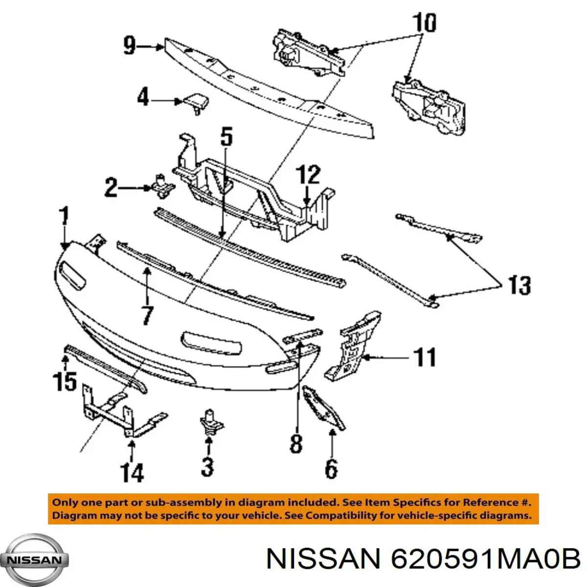 620591MA0B Nissan