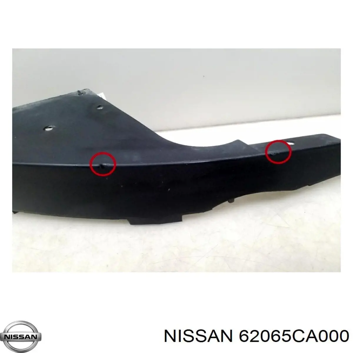 Listón del faro izquierdo para Nissan Murano (Z50)