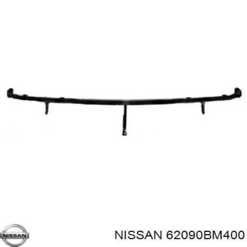 62090BM400 Nissan refuerzo parachoque delantero