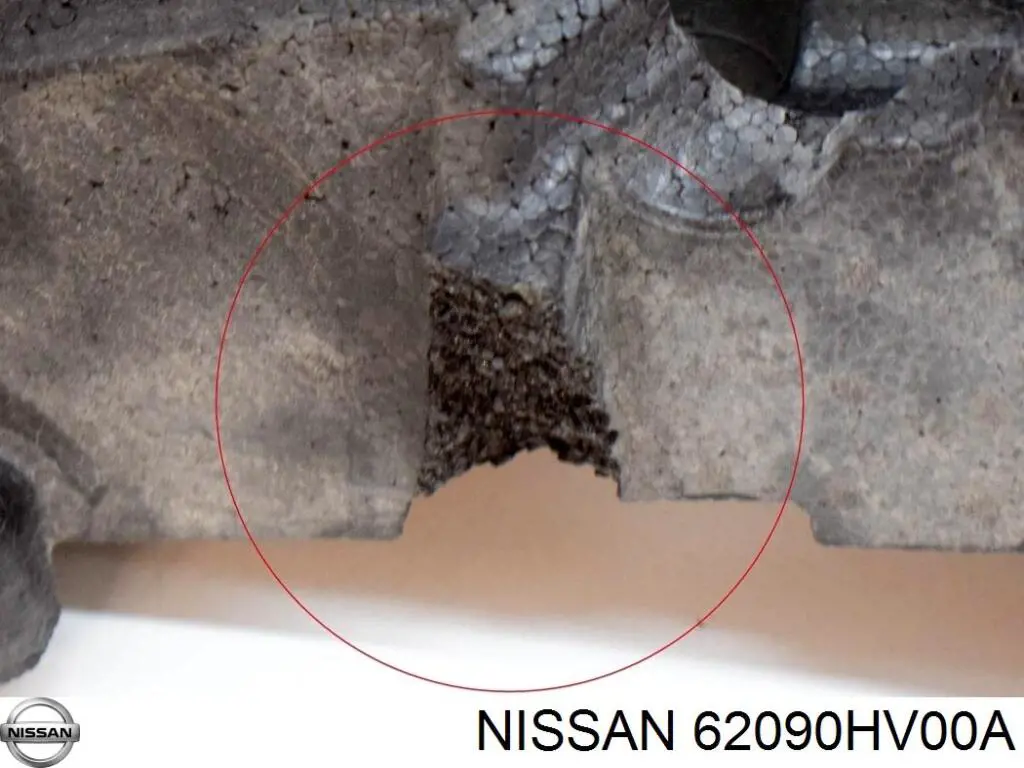 62090HV00A Nissan/Infiniti Absorbedor del parachoques delantero