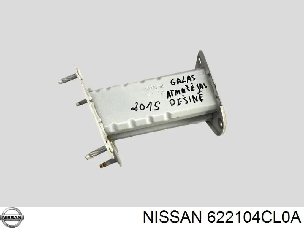 622104CL0A Nissan/Infiniti Soporte del refuerzo del parachoques delantero