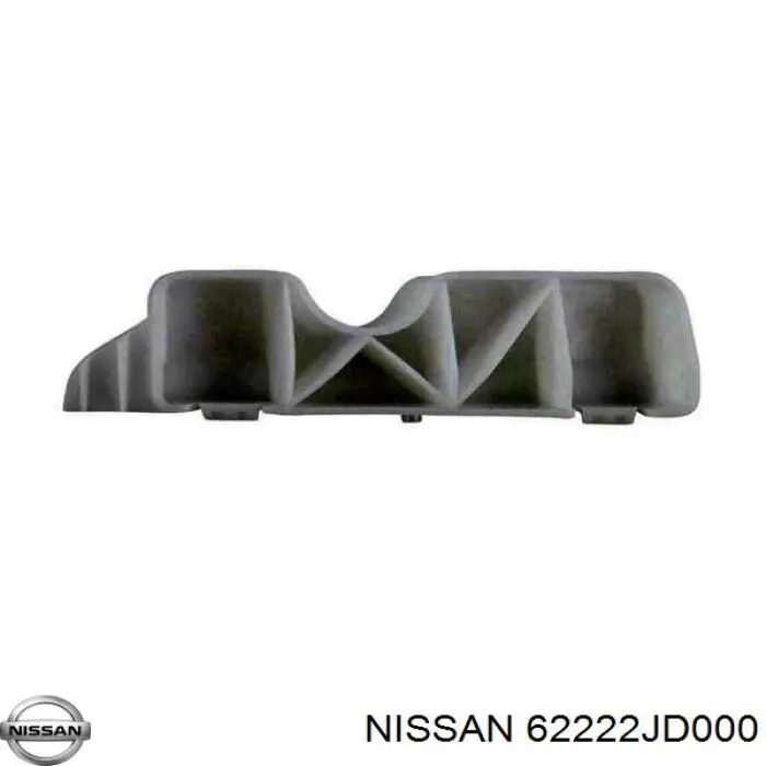 Soporte de paragolpes delantero derecho para Nissan Qashqai (J10)