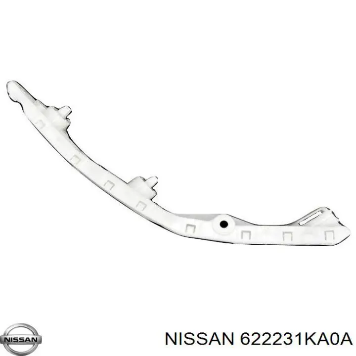 Soporte de parachoques delantero izquierdo para Nissan JUKE (F15)