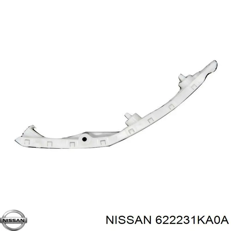 Comprar 622231KA0A Nissan/Infiniti Soporte de parachoques delantero izquierdo
