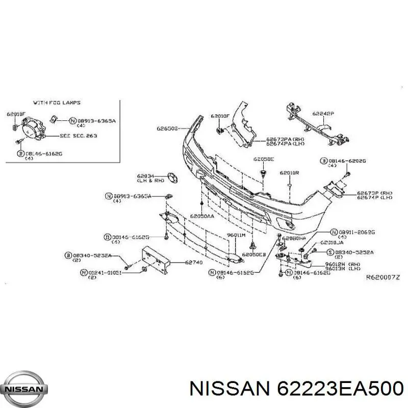 62223EA500 Nissan