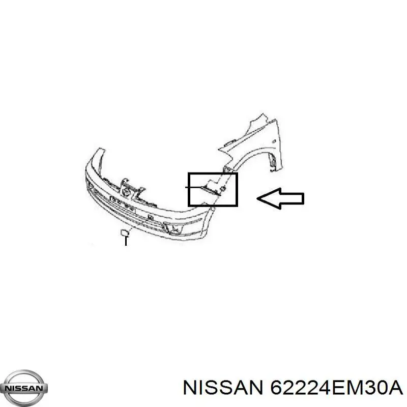Comprar FP5017932 FPS Soporte de parachoques delantero derecho