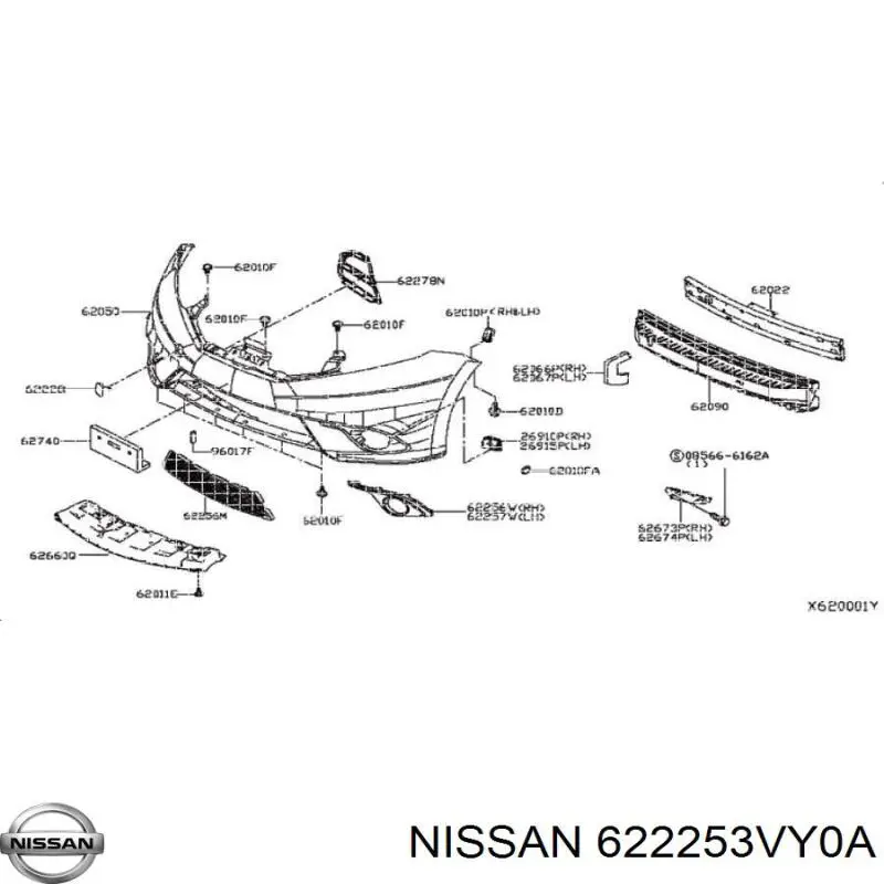 622253VY0A Nissan