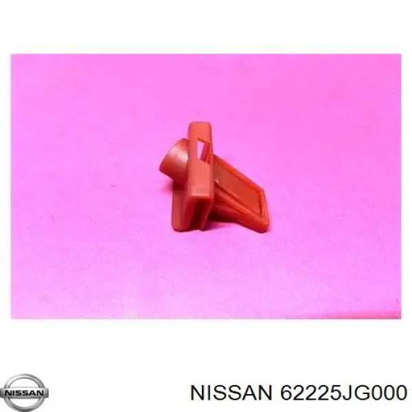 62225JG000 Nissan soporte de parachoques delantero exterior izquierdo