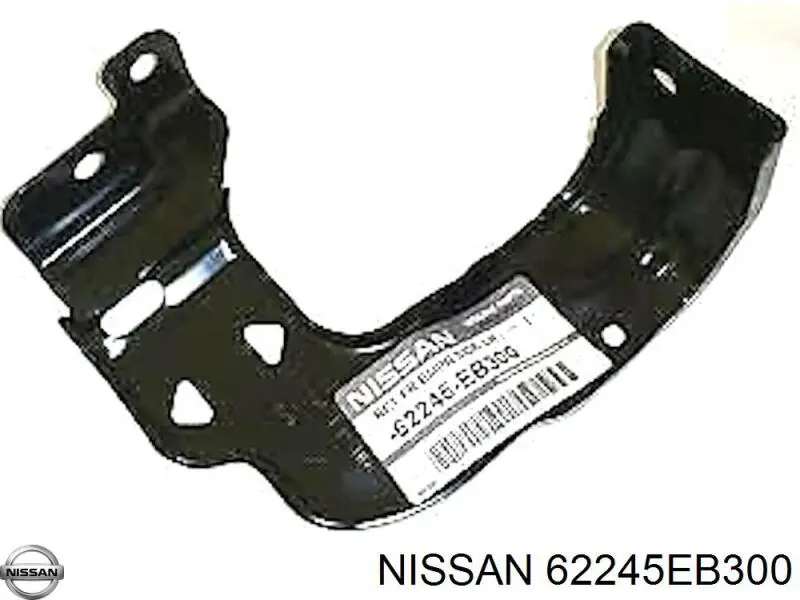 62245EB300 Nissan/Infiniti Soporte exterior izquierdo del parachoques delantero