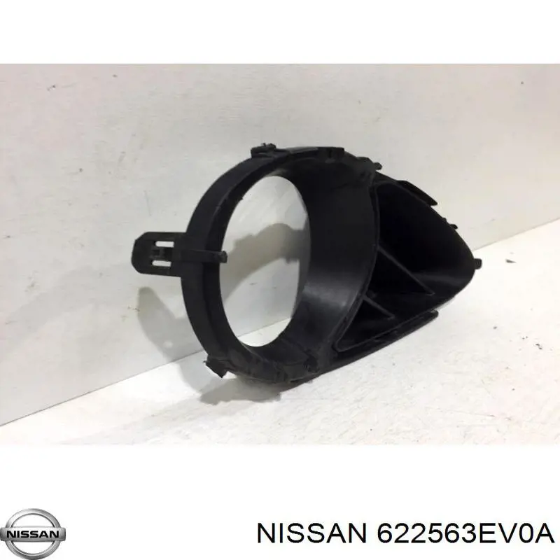 Comprar 622563EV0A Nissan/Infiniti Tapa de rejilla de faro antiniebla delantero derecho