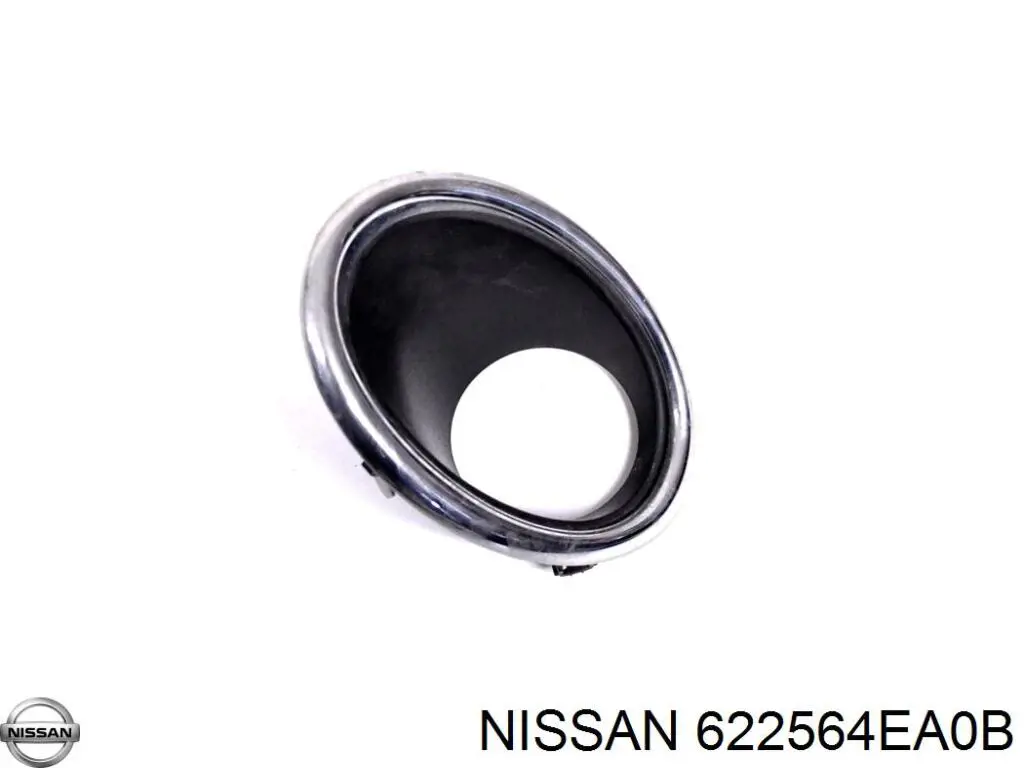 Rejilla de luz antiniebla delantera derecha para Nissan Qashqai (J11)