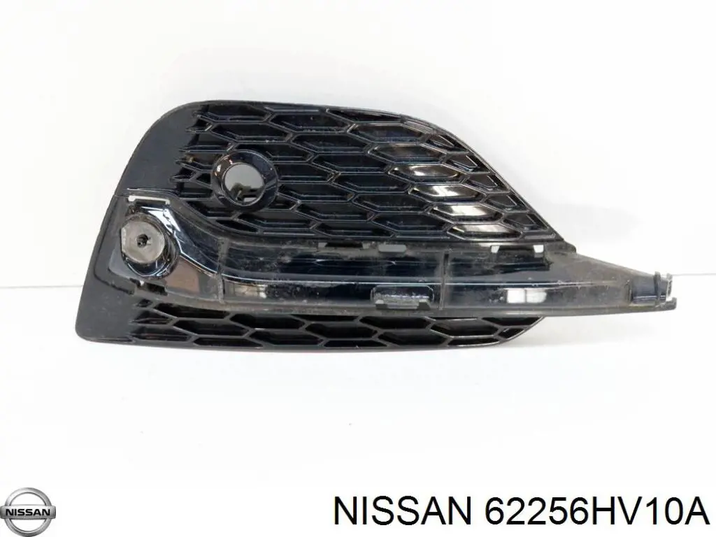 Rejilla derecha del parachoques delantero 62256HV10A Nissan/Infiniti