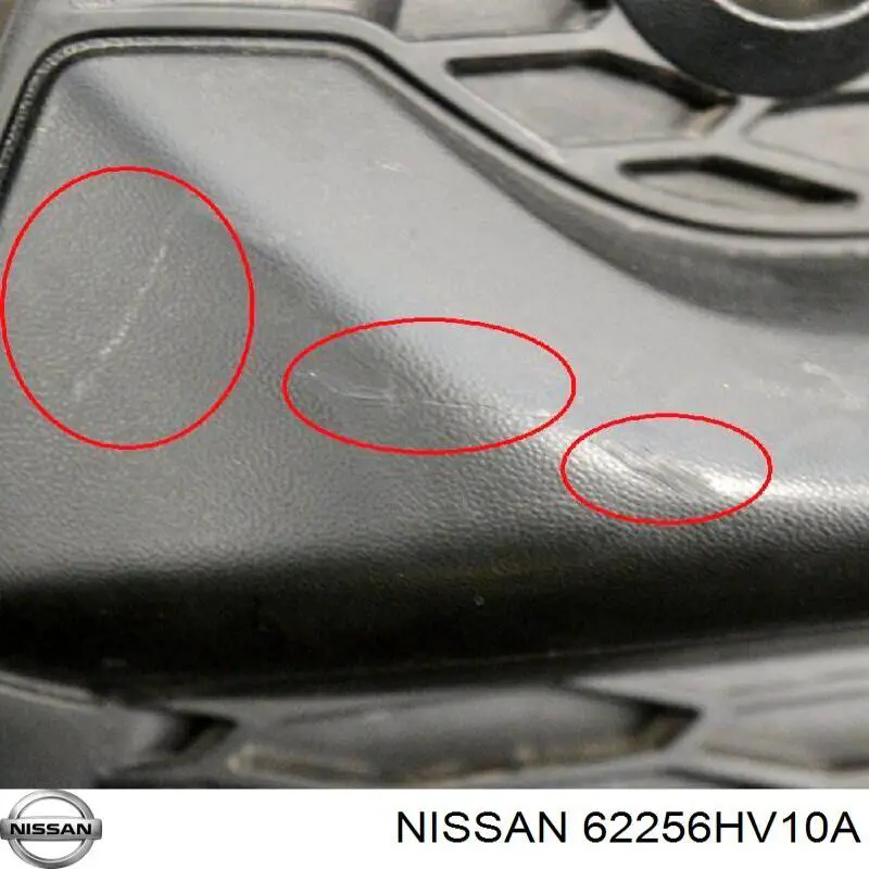 Comprar 62256HV10A Nissan/Infiniti Rejilla derecha del parachoques delantero