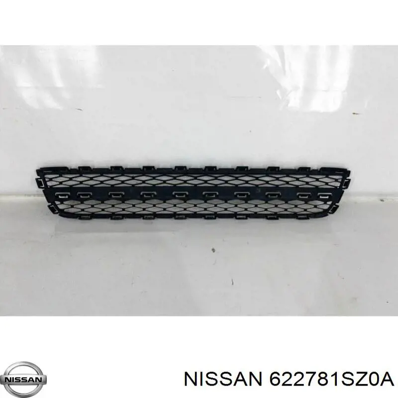 622781SZ0A Nissan rejilla de ventilación, parachoques delantero