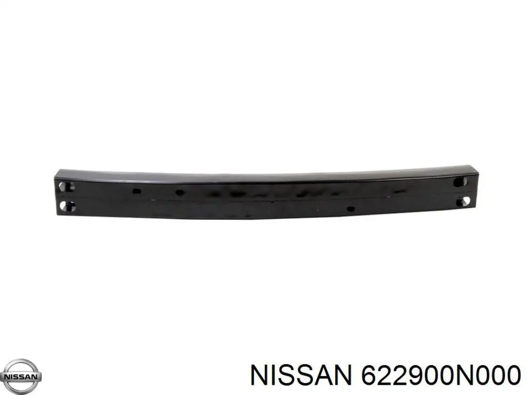 752122N300 Nissan soporte de parachoques delantero