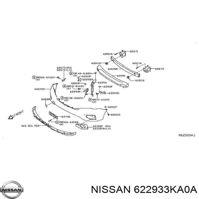 622933KA0A Nissan