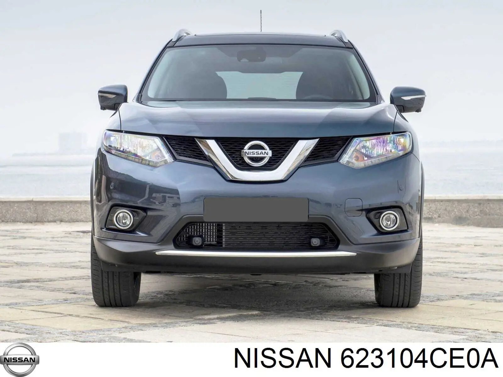 Comprar 623104CE0A Nissan/Infiniti Rejilla frontal