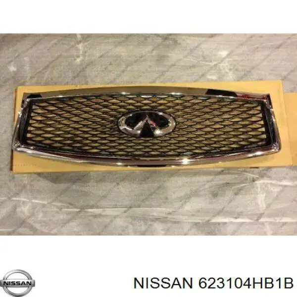 Rejilla delantera Nissan/Infiniti 623104HB1B precio, desde 241,19 EUR