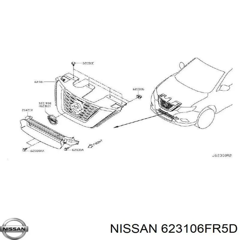 623106FR5D Nissan/Infiniti Calandra