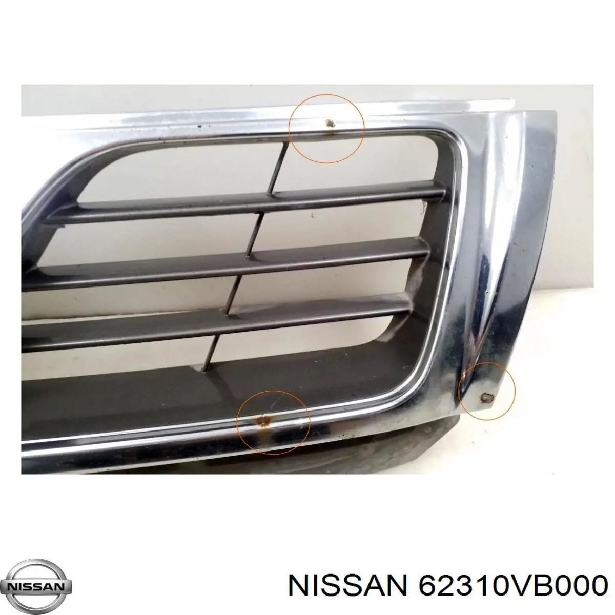 Comprar 62310VB000 Nissan/Infiniti Rejilla frontal