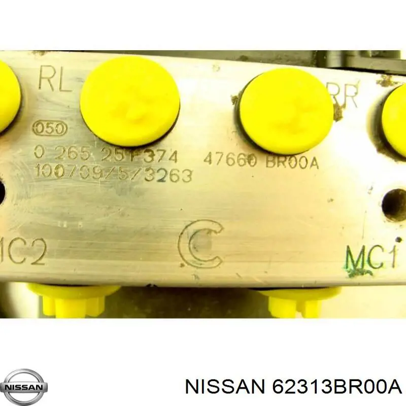 62313BR00A Nissan superposicion (molde De Rejilla Del Radiador)