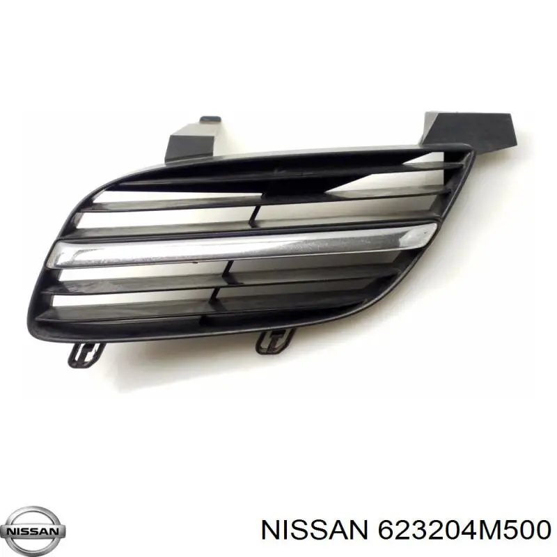 623204M500 Nissan panal de radiador derecha