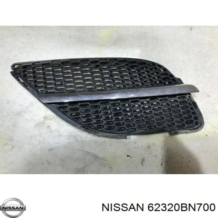 62320BN700 Nissan panal de radiador derecha