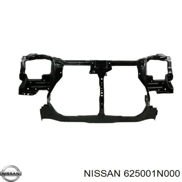 Soporte de radiador completo (panel de montaje para foco) para Nissan Almera (N15)