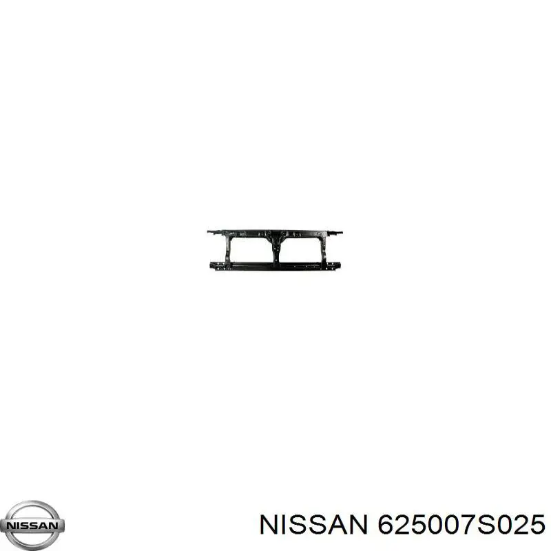 625007S025 Nissan soporte de radiador completo
