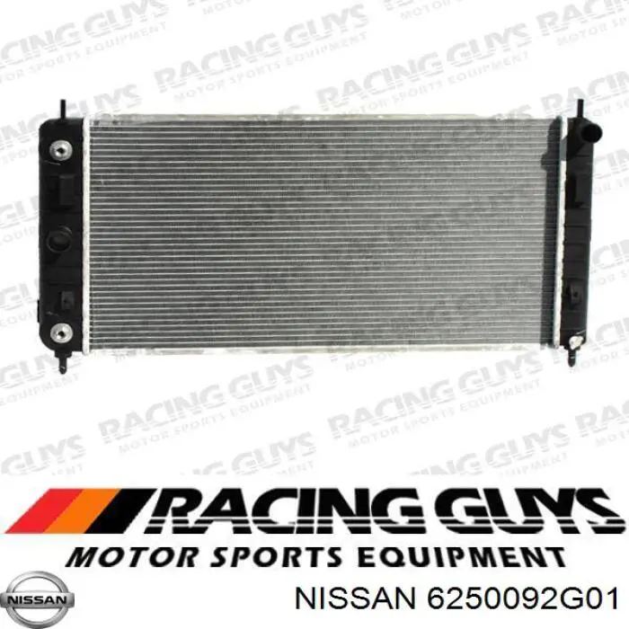 6250001G60 Nissan soporte de radiador completo