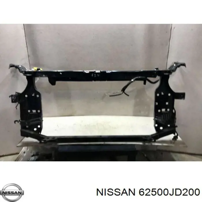 Soporte de radiador completo (panel de montaje para foco) para Nissan Qashqai (J10)
