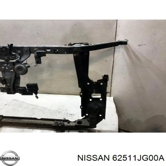 62511JG00A Nissan soporte de radiador superior