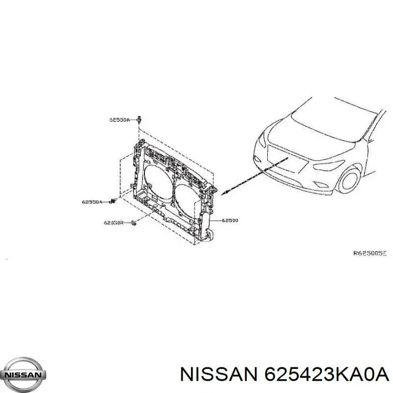 625423KA0A Nissan