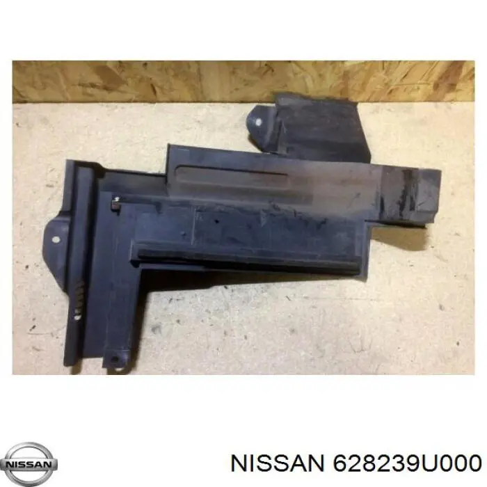 Deflector de aire, radiador, izquierdo para Nissan Note (E11)