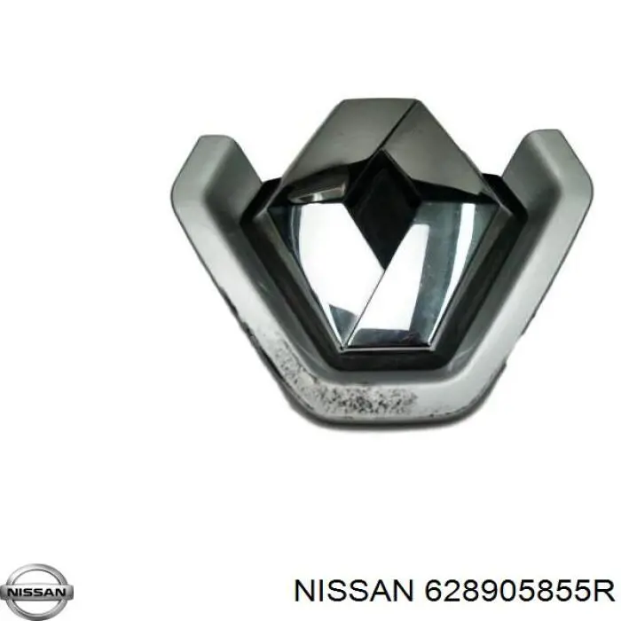 628905855R Nissan/Infiniti Emblema de la parrilla del radiador